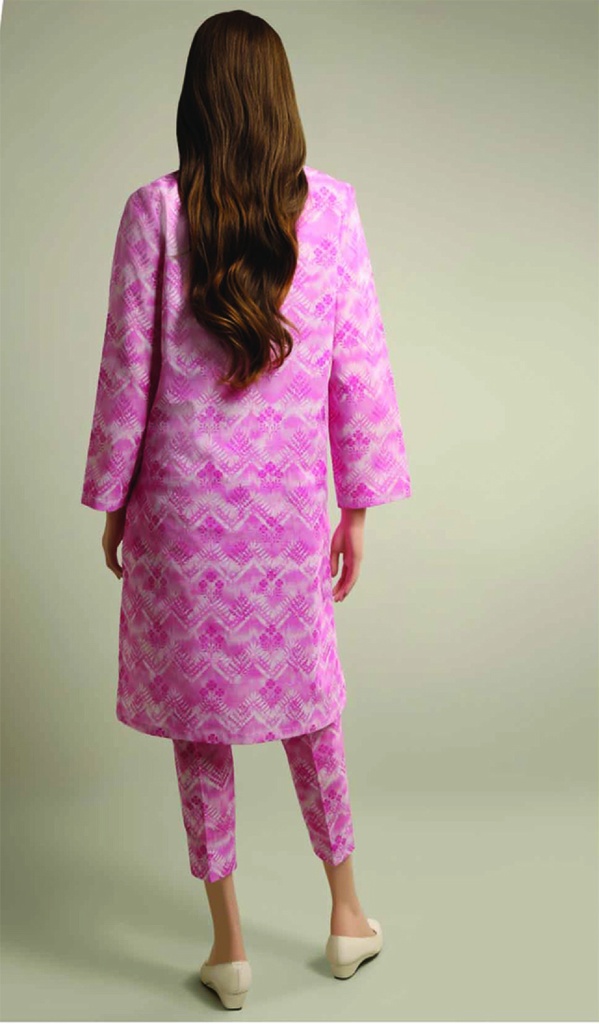 Saya 2Pc Allover Digital Printed Khaddar U07-23165-33A
